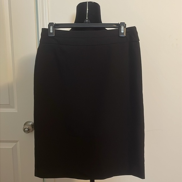 GEORGE Black Seamed Pencil Skirt Size 4 - Picture 1 of 4